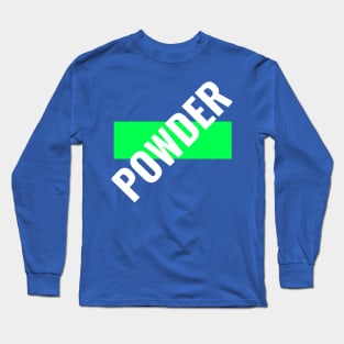 Skiing Powder Long Sleeve T-Shirt